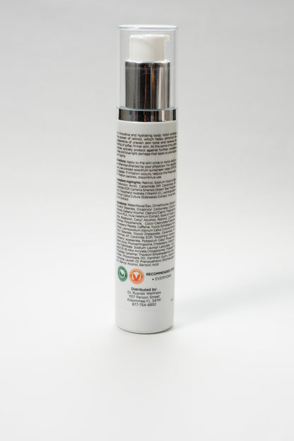 Dr Rusnak Wellness Anti-Aging Body Moisturizer with Retinol on a white background